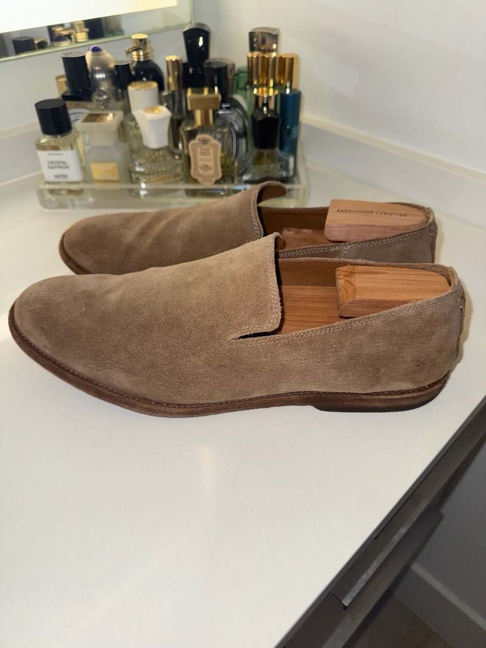 Frye Men's Suede Slip-On Loafers Size 12D